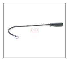 AIMANT FLEXIBLE DE MECANICIEN et LAMPE