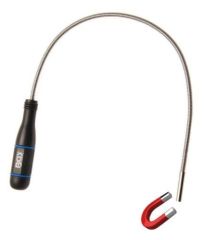 Aimant flexible 500 mm force 500 gr tête 6 mm