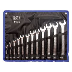 Jeu de 12 clés mixtes SAE Inch BGS Technic