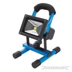 Projecteur LED batterie intégrée rechargeable avec port USB