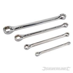 Jeu de 4 clés torx femelle E6xE8 / E10xE12 / E14xE18 / E20xE24