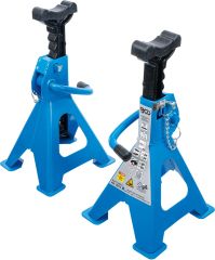 1 paire de Chandelles charge 2 tonnes au total , course de 27 à 41 cm avec goupille de sécurité