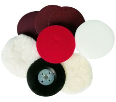Kit 8 accessoires de ponçage et de polissage diamètre180 mm