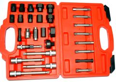 Coffret 30 outils démontage poulies d'alternateur