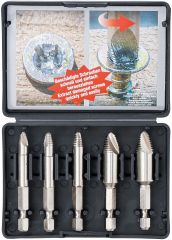 Jeu d'extracteurs de vis  5 pièces