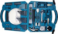 coffret d'outillage jeu d'embouts et outils 103 pièces, Makita