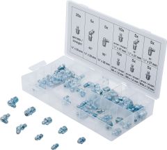 Assortiment de graisseurs | métriques/pouce | 70 pièces