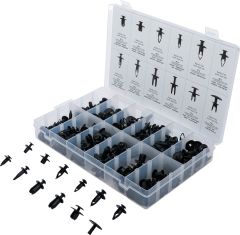 Assortiment de chevilles d’écartement pour Mazda, Honda, Ford, Nissan & VW 240 pièces
