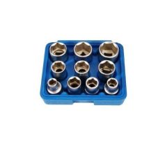 Coffret de 10 douilles SAE en pouce