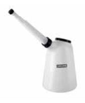 Broc plastique avec verseur flexible et bouchons 5 litres