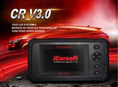 Valise de diagnostic OBD2 iCarsoft CR V3 3 groupes de marques au choix, en Français, connectable en wifi