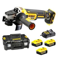 Meuleuse d'angle DEWALT DCG405P3 125 mm 18 V (3 x 5ah)