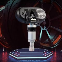 Pack 4 x iCarsoft TPMS S2000 Valve TPMS programmables compatibles toutes marques (remplace les valves d'origine)