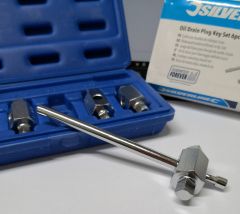 Coffret de douilles de vidange, 6 pcs 10 possibilités