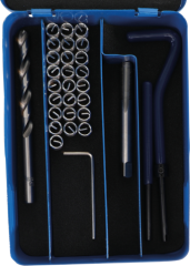 Kit 29 pièces de réparation de filets M7 x 1,0 mm