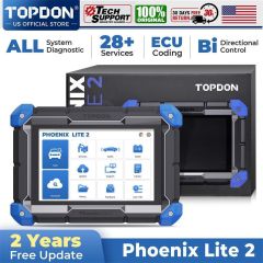 Topdon Phoenix Lite 2, Valise Diagnostic OBD2 multimarque en Français, écran tactile, Wifi, Bluetooth, très efficace.