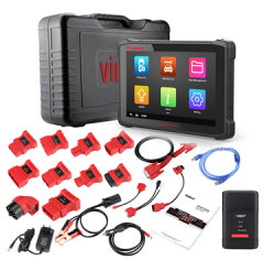 Valise tablette diagnostic OBD2 pro Toutes marques en Français Vident iSmart910 enhanced Wifi Bluetooth Windows + 14 adapteurs + 12 volts