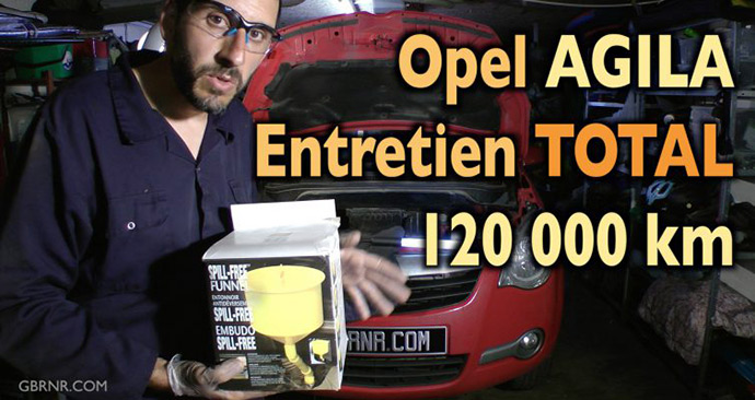 Entretien complet : Opel Agila 120000 km